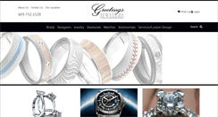 Desktop Screenshot of greetingsjewelers.com